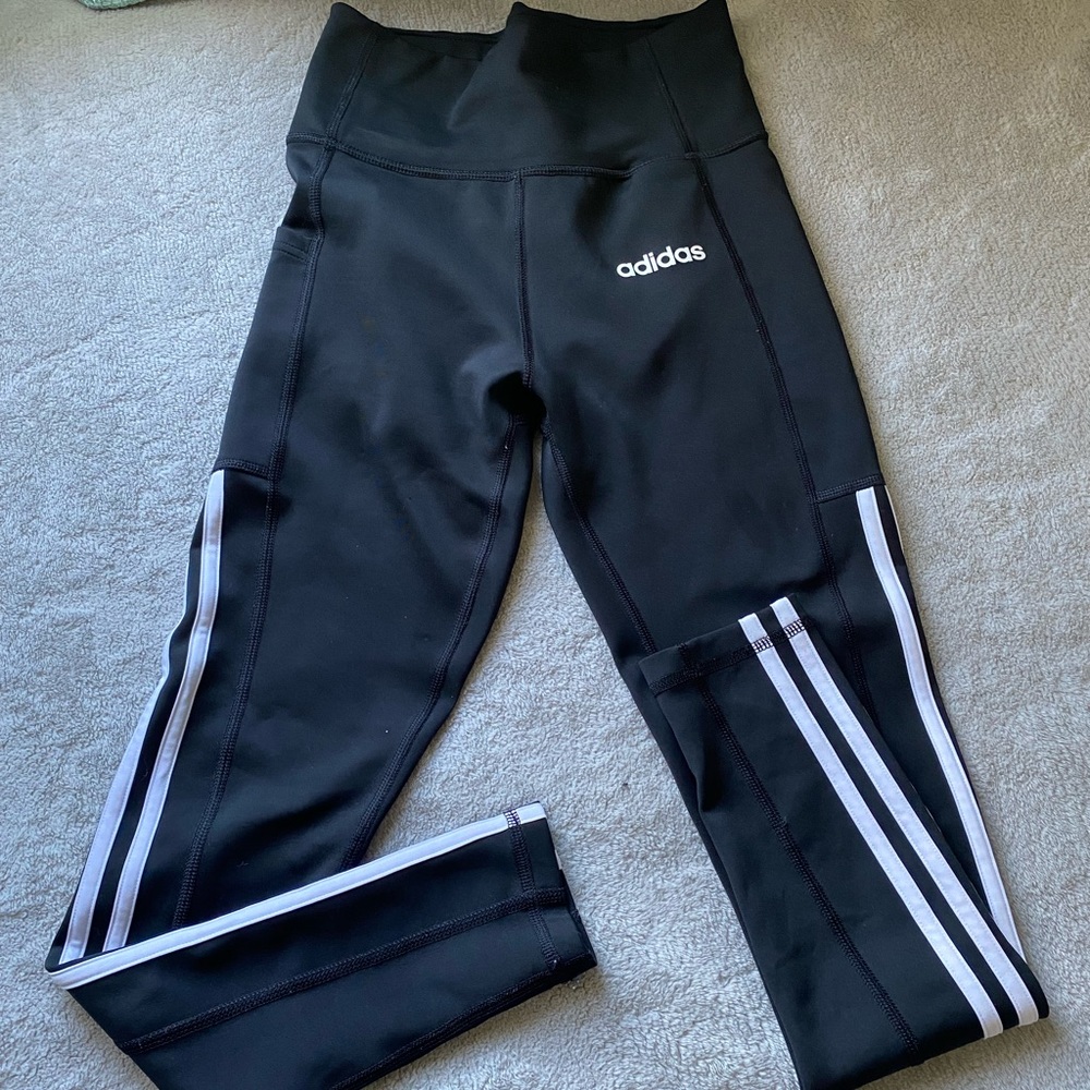 Striped Adidas Leggings